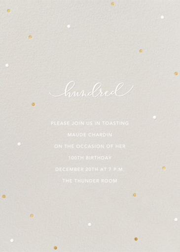 Milestone Dots - Birthday Invitation by Sugar Paper