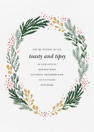 Winter Garden - Corporate Holiday Party Invitation by Paperless Post