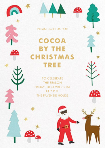 Let's Prance - Christmas Party Invitation by Meri Meri