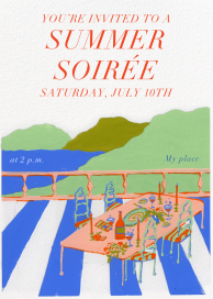 Italian Views - Summer Party Invitation by Iris + Marie