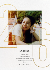 Double Digits - Graduation Card by Paperless Post