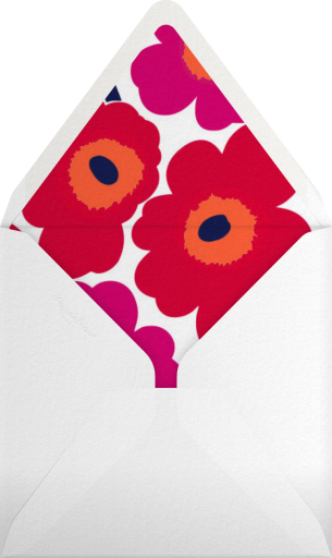 Unikko (Square) - Marimekko Envelope