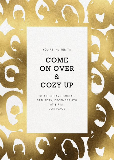 Kissapoollo - Winter Party Invitation by Marimekko