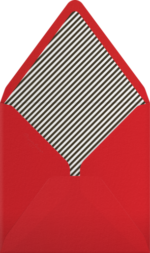 Crimson - Paperless Post Envelope
