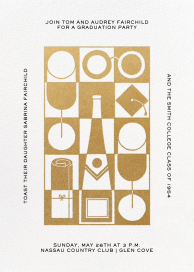 Checkerboard Grad by Paperless Post