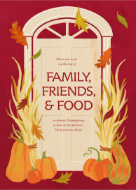 Fall Door by Paperless Post