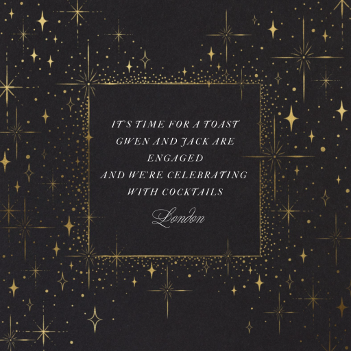 Twinkling Stars by Paperless Post