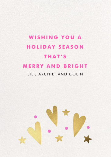 Pining - Holiday Card by Hello!Lucky - Back