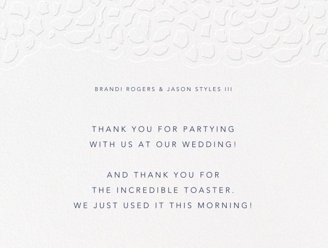 Gardenia I (Stationery) by Oscar de la Renta