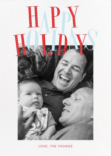 Jaunty Holiday - Greeting Card by Paperless Post