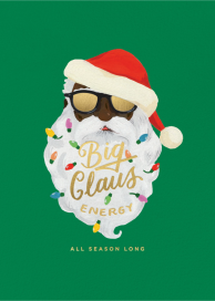 Big Man in Red (Holiday Junkie) - Christmas Card by 2021 Co.