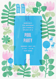 Shaded Pool by Paperless Post