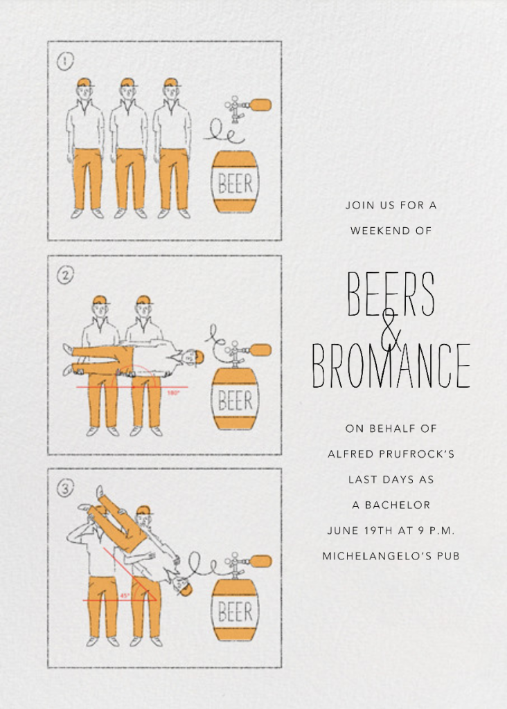 Keg Stand 101 - Bachelor Party Invitation by Paperless Post