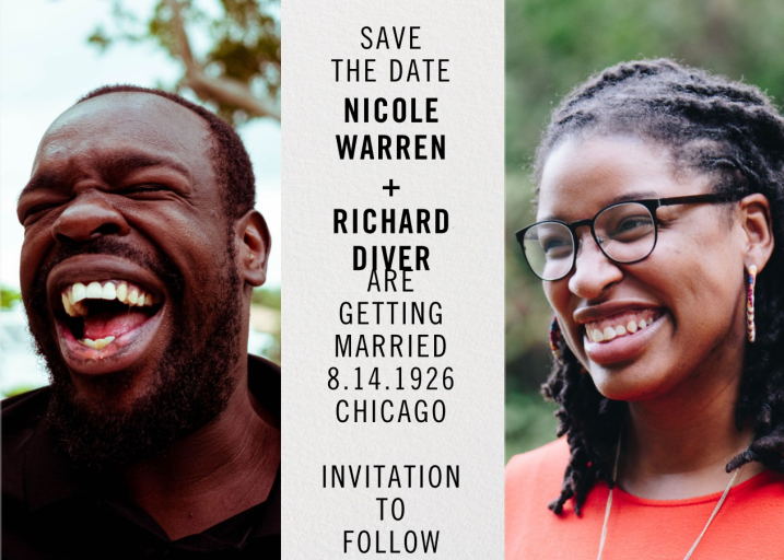 Then and Now (Photo) - Save the Date by Paperless Post