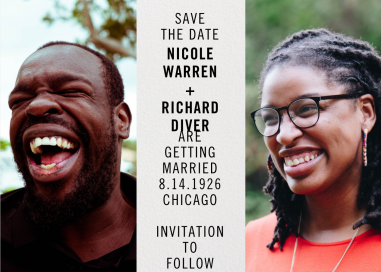 Then and Now (Photo) - Save the Date by Paperless Post