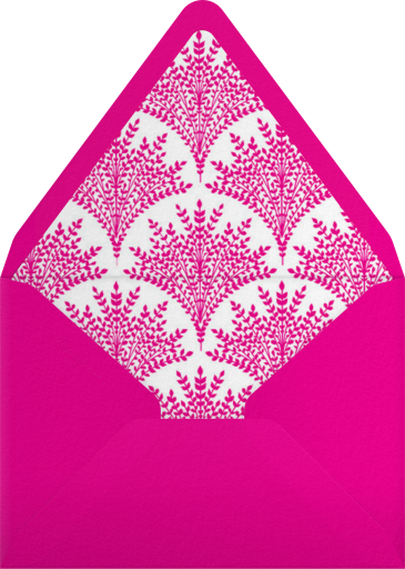 Fanned Frond - Carolina Herrera Envelope