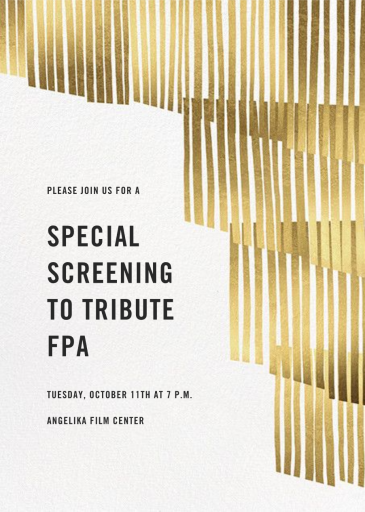 Swaying Fringe - Get-Together Invitation by Paperless Post