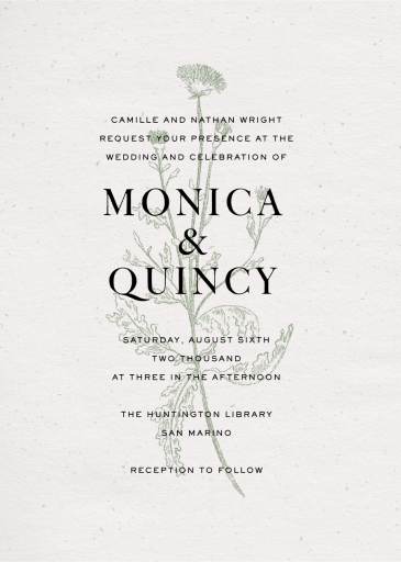 Fine Dandelion - Invitation by Paperless Post