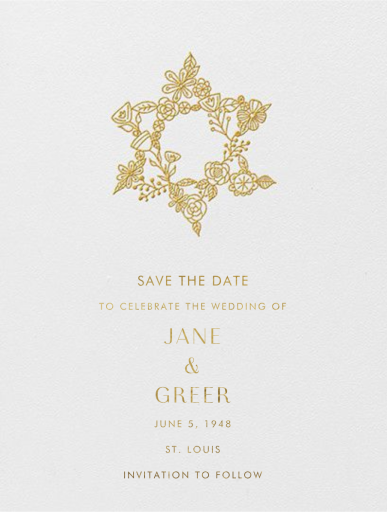 Nitzan I (Save the Date) - Save the Date by Paperless Post