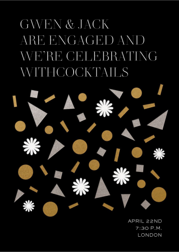 Merry Confetti by Paperless Post