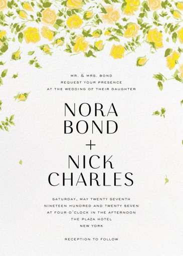 Ricardo's Bloom - Invitation by Liberty