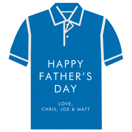 Polo - Father's Day Card by Jonathan Adler
