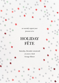 Sky Glitter - Christmas Party Invitation by kate spade new york