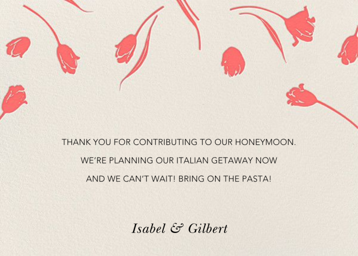 Tulip Dot (Stationery) by Oscar de la Renta