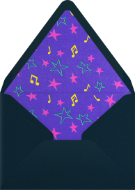 Grab the Mic - Paperless Post Envelope