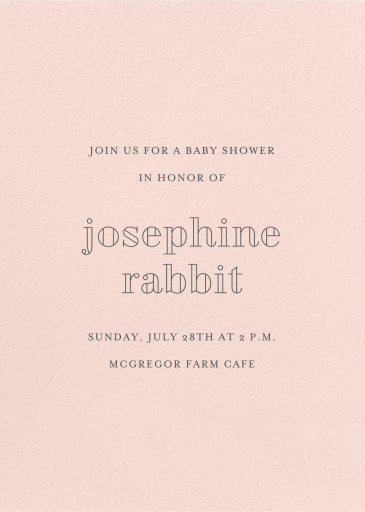 Meringue - Business Announcement by Paperless Post