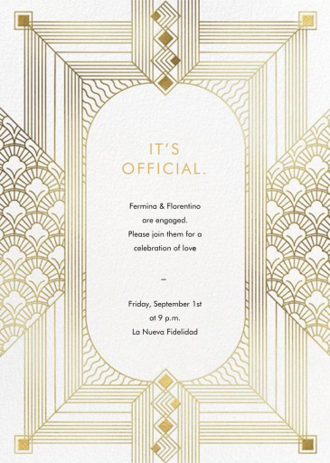 Ruhlmann - Engagement Party Invitation by Paperless Post