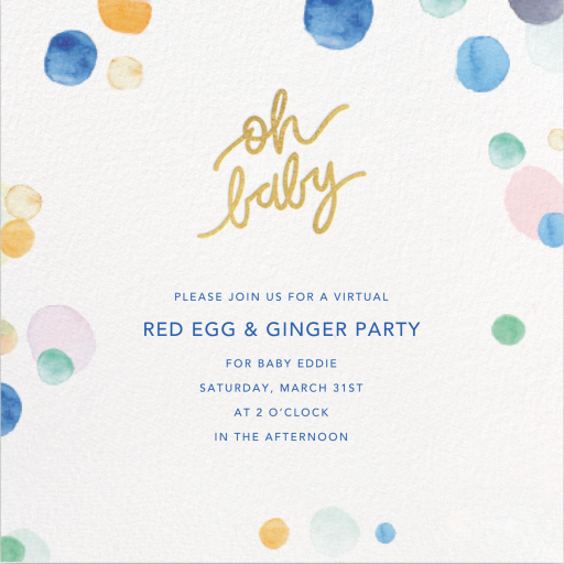 Watercolor Confetti by Sugar Paper