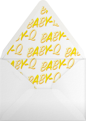 BabeBQ - Paperless Post Envelope