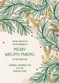 Holiday Sprigs Sketch by Paperless Post