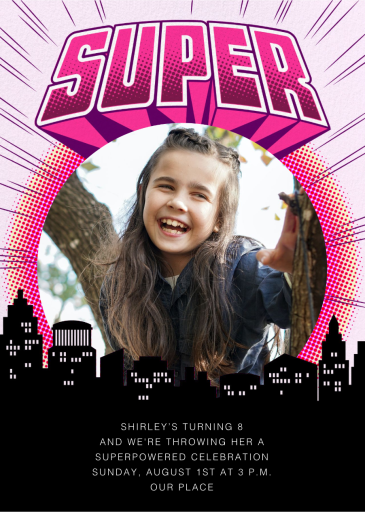Super Skyline - Birthday Invitation by Paperless Post