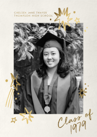 Brilliant Light - Graduation Announcement by Paperless Post