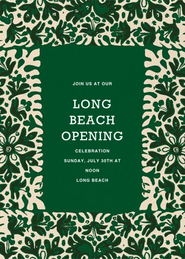 Simbad - Launch Party Invitation by Marimekko