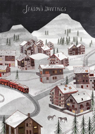 Winter Village (Josie Portillo) by Red Cap Cards