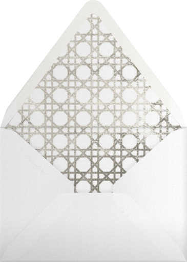 Caning (Stationery) - Jonathan Adler Envelope