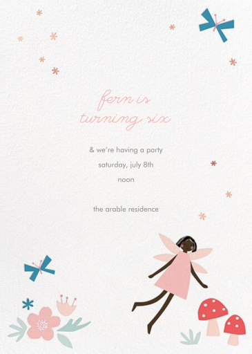 Fairy Nice - Birthday Invitation by Meri Meri