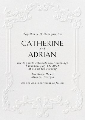 Wedding Invitations | Customizable Designs