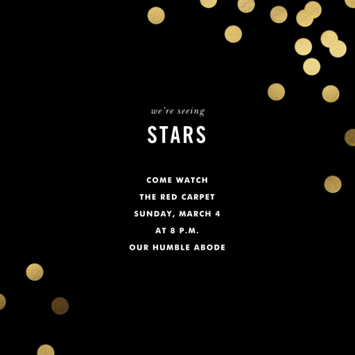 Confetti (Square) - Get-Together Invitation by kate spade new york