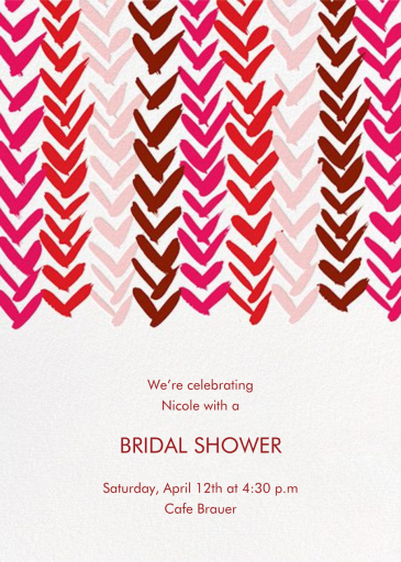 Ink Brush Arrows - Invitation by Linda and Harriett