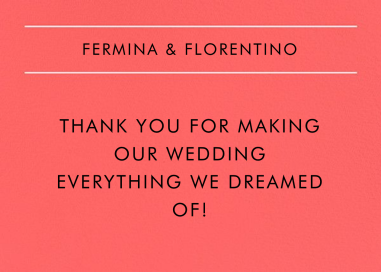 Lineal II (Stationery) - Stationery by Paperless Post