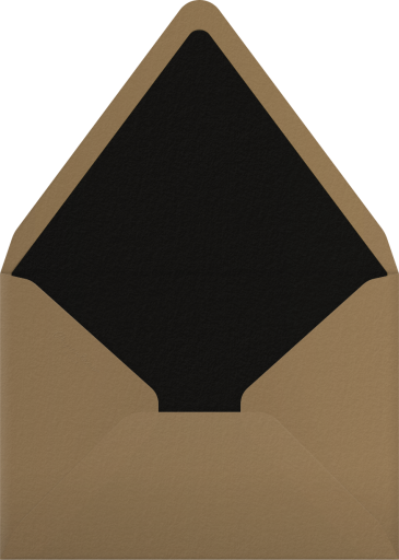 Minimal Foil Border - Paperless Post Envelope