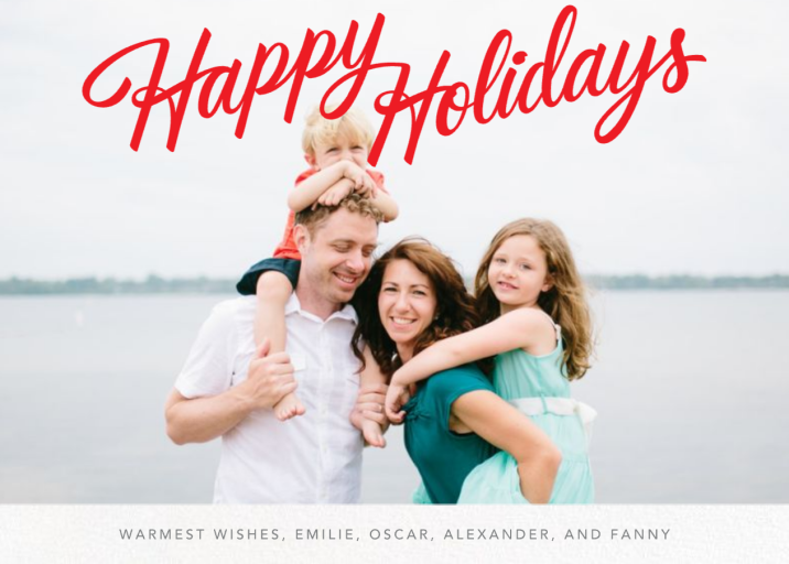 Classic - Holiday Card by paperless_post