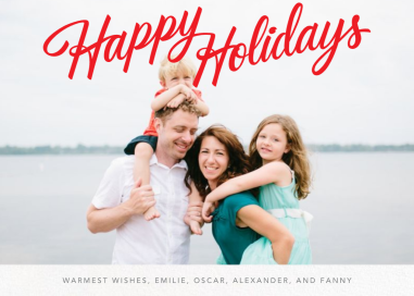 Classic - Holiday Card by Paperless Post