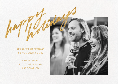 Freehand Filigree - Christmas Card by Paperless Post