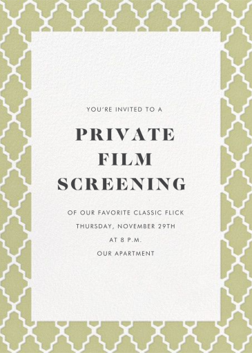 Marrakesh (Tall) by Paperless Post