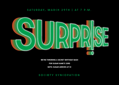 Sign of Surprise by Paperless Post